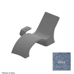 Global Roto Molded Lounger Chair And Connecting Table Grey. Fixed Price $1076.49.