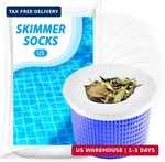 Kgc Pool Skimmer Socks, 20 Pack For Basket, Reusable Fil. Fixed Price $17.11.