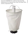 Hayward CX900DBA D.e. Collector Bag Assembly Replacement. Fixed Price $239.99.