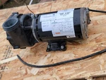 Hot Tub Pump, Aqua Flo Fmcp, 1.5 Hp, 230V, 2-SPD, 48FR, Oem Master. Fixed Price $135.00.