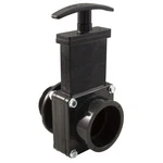 Gate Valve, Valterra, 1-1/2"S X 1-1/2"MPT, 45PSI, Black. Fixed Price $18.60.