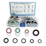 Tuxihapp 60PCS A/c Compressor Seal Kit, Automotive Colorful, Red&green&black. Fixed Price $15.83.