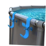Aquajoyer Poolside Leaf Skimmer Net Holder, Above Ground BLUE-2PACK. Fixed Price $42.70.