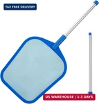 Tavaleu Pool Skimmer, Hot Tub Spa Net With Pole, 26'', Ultra Fine Mesh. Fixed Price $18.51.