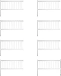 Aqua Select Swimming Pool Resin Safety Fence "base Kit 8 Sections" - White. Fixed Price $189.99.