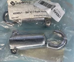Lot Of 2) Swimming Pool Rope Hook, 3/4" .75 Super-pro K634BU1 Socket Type Cbr. Fixed Price $22.00.