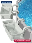 Patented Poolhacker 2026 Upgrade Sets Poolside Storage Basket - Original Abo. Fixed Price $50.59.