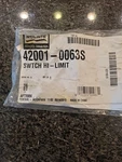 Pentair Sta-rite Hi Limit Switch 42001-0063S. Fixed Price $38.00.