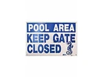 12" X 18" Please Keep Gate Closed Sign (national Stock Co Inc SW-7). Fixed Price $23.70.