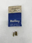 Rare Oem Lot Of 3 Holley 22R-104-60 Jets Carburetor Part New Old Stock. Fixed Price $8.99.