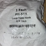 Perma-cast PH-51H 0.75 In. Chrome Plated Rope Hook. Fixed Price $21.99.