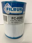 Filbur FC-0359 Pool & Spa Filter Cartridge 6" X 8 1/4" Male Sae Replaces 6CH-940. Fixed Price $19.99.