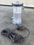 Bestway 110-120V 60HZ 530 Gal. Flowclear Filter Pump 58384E. Fixed Price $29.99.
