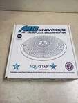 Aquastar A10RCFR101 10IN Drain Cover W/ O-ring, White. Fixed Price $54.95.