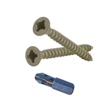 #9 2 In. Phillips-square Flat-head Wood Deck Screws (5 Lb.-pack). Fixed Price $21.24.