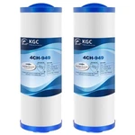 Kgc Spa Filter 2 Pack Compatible With Pleatco 4CH-949, White. Fixed Price $40.10.
