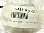 Switch TVA211A Presair, Dpdt, 1/2" Center Spout, 21A, Latching. Fixed Price $24.99.