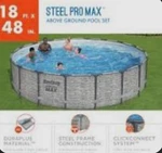 Replacement T-connector Part For Bestway Power Steel Round Pool 18FT X 48IN. Fixed Price $9.00.