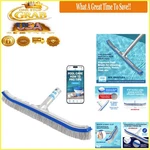 Heavy Duty 18-INCH Pool Brush For Inground Tiles Walls Floor Sturdy Bristles. Fixed Price $36.35.