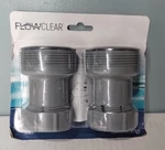 Bestway Flowclear Above Ground Filter Pump Pool Hose Adapter 1.5" To 1.25" Valve. Fixed Price $19.90.