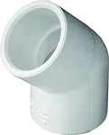Lasco 417-007 Pvc 45 Elbow 3/4" Slip White. Fixed Price $19.99.