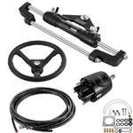 Hydraulic Boat Steering Kit, 300HP Helm Pump, Cylinder, W. Fixed Price $839.32.
