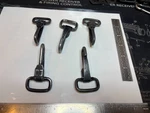 Military Surplus Sling Snap Hook Set Of Five. Fixed Price $14.95.