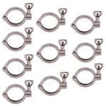 10X Dernord SUS304 Heavy Duty Sanitary Tri-clamp. Fixed Price $44.99.