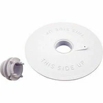Pentair 506161Z Skimmer Vacuum Plate Insert Assembly 1/2" Pvc. Fixed Price $47.42.