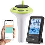 PT-5 Wi-fi Pool Thermometer, Wireless Smart Floating Sensor With Indoor Console,. Fixed Price $96.99.