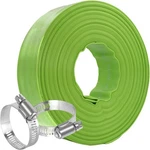 Eastrans 1-1/4" X 100FT Pool Backwash Hose W/ 2 Clamps Heavy Duty Discharge. Fixed Price $63.98.