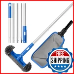 Sepetrel Deluxe Swimming Pool Cleaning Kit Including Half-deep Fine Mesh. Fixed Price $55.18.