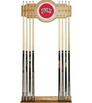New In Box Unlv Rebels Mirror Pool Cue Rack Light Brown Las Vegas Trademark. Fixed Price $60.00.