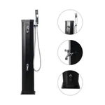 5.3 Gallon Solar Heated Shower Adjustable Outdoor Head W/ Reinforced Base. Fixed Price $80.99.