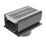 Nds 2351 Spee-d Channel Drain Bottom Outlet Assembly, Gray Plastic Grate. Fixed Price $36.51.