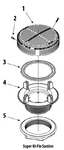 Waterway Plastics 711-3260 Gasket Super Hi-flow Suction Fitting. Fixed Price $20.50.