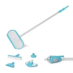 Intex Deluxe Pool Maintenance Kit Vacuum Net Brush Hose 110IN Telescoping Pole. Fixed Price $68.00.
