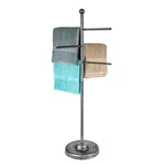 Trademark Innovations 50" Towel Rack For Pool And Spa Brushed Nickel. Fixed Price $73.57.