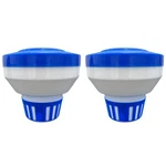 Pool/spa Chlorine Dispenser Floater For 1" 3" Tablets (2 Pack). Fixed Price $24.99.