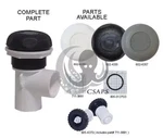 Waterway Spa Hot Tub 1"SLIP Diverter Valve Vertical Single-port 3-WAY # 600-4361. Fixed Price $31.10.