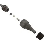 Injection Fitting, Blue-white, 1/2" & 1/4"MPT, 3/8"OD Tube, 6PSI : C-395N-6A. Fixed Price $62.59.