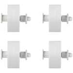 Pool Central Pack Of 4 Plastic Replacement Wheels For Swimming Vacuums. Fixed Price $11.49.