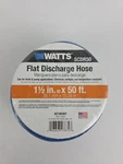 Watts Flat Discharge Hose 1-1/2 Inch By Foot SCDR50. Fixed Price $18.99.