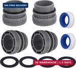 4560 Pool Hose Conversion Adapters Kit For Intex Hayward Coleman Filter Pum. Fixed Price $17.45.