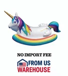 Swimline Unicorn Rocker Pool Float 90587 Inflatable 2 Rider Heavy Duty. Fixed Price $38.25.