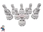 Waterway Spa Poly Storm 10 Pack Jet Repair Diffuser 3/8" - 4" Video Hot Tub. Fixed Price $108.99.