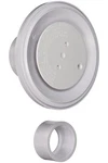 Aquastar 4DIV101 4" Floor Return Fitting - White. Fixed Price $33.01.