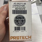 Protech Capacitor Single Round Metal Finish 40/440 43-101666-25 New. Fixed Price $22.00.
