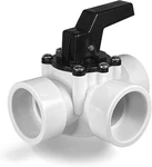 Fibropool Swimming Diverter Valve - 1/2 Inch 3 Way Replacement Slip. Fixed Price $21.84.