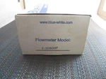 Blue-white F-30800P Flow Meter New!. Fixed Price $99.99.